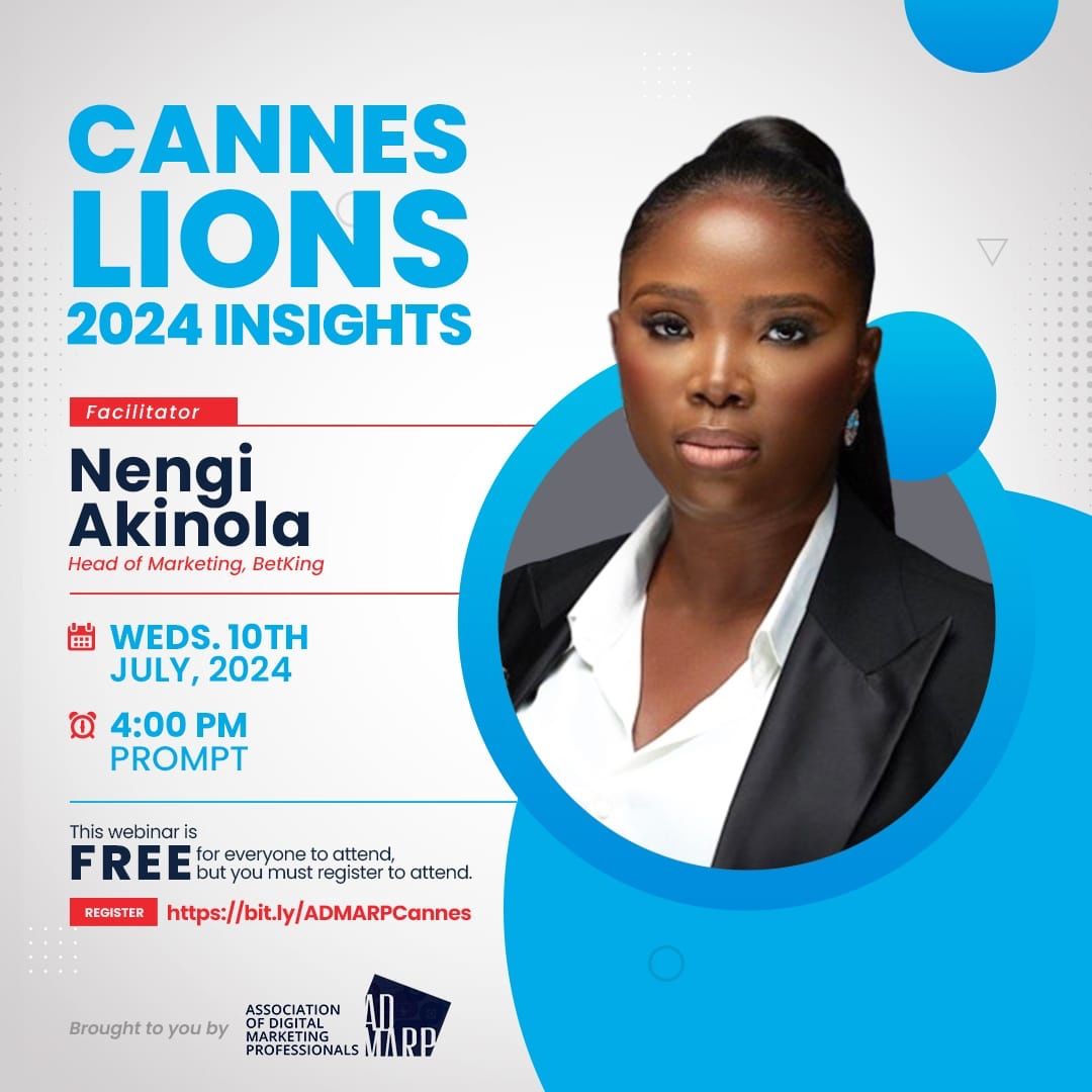 Cannes Lions 2024 Insights with Betking’s Nengi Akinola